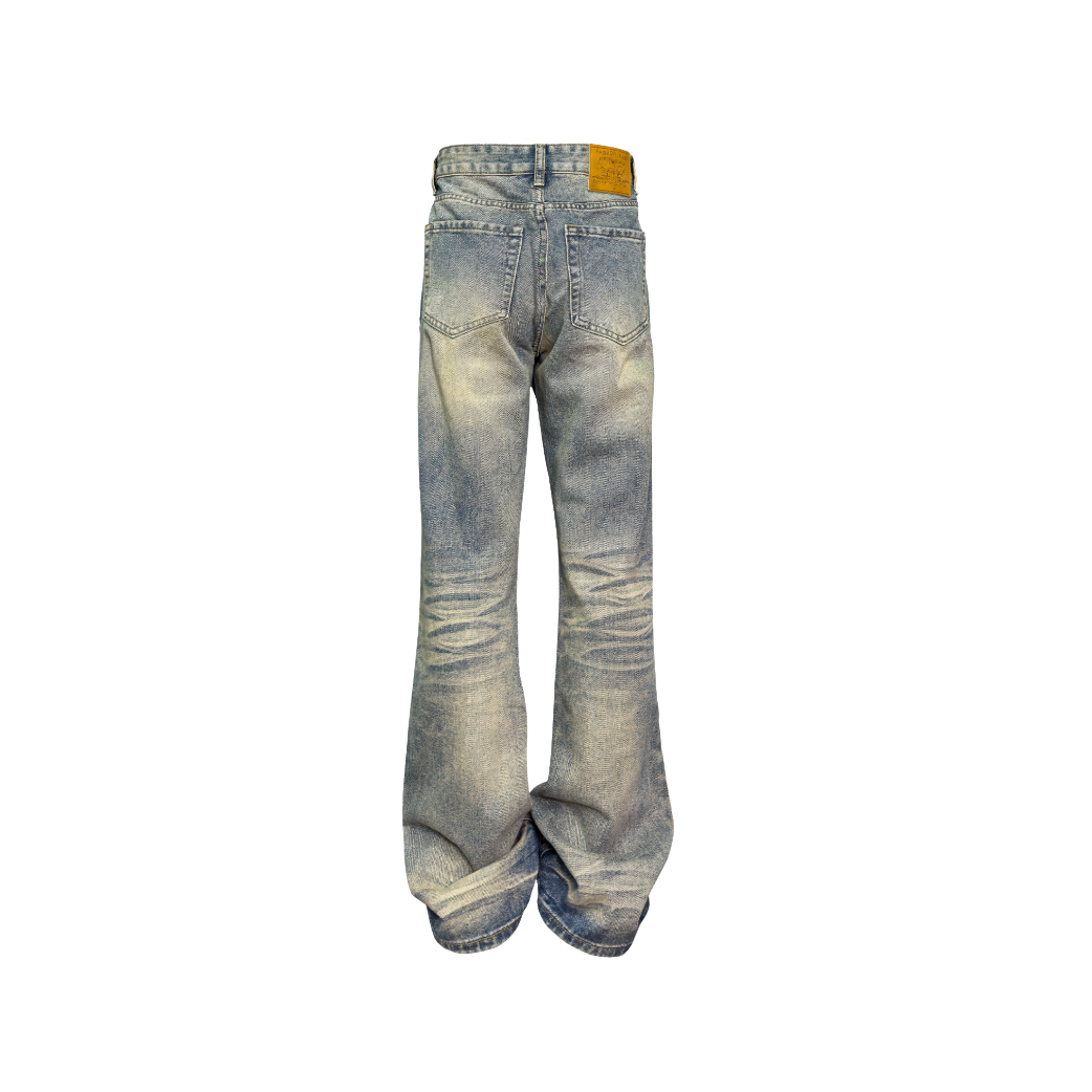 Washed Acid Denim