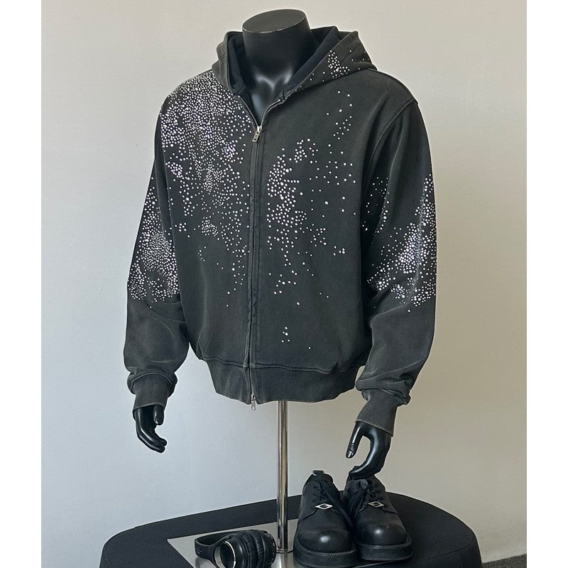 Rhinestone Hoodie