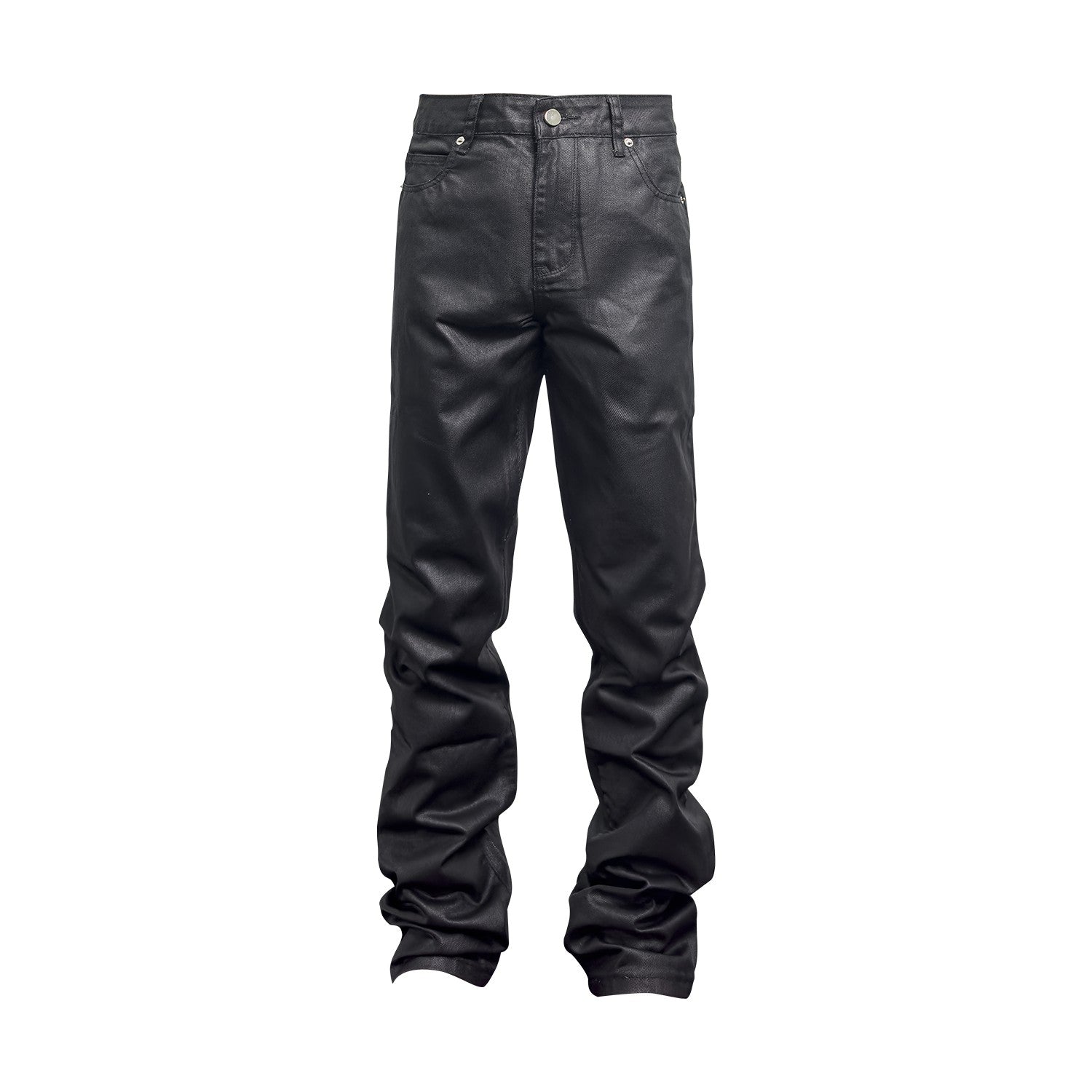 Waxed Slim-fit Denim