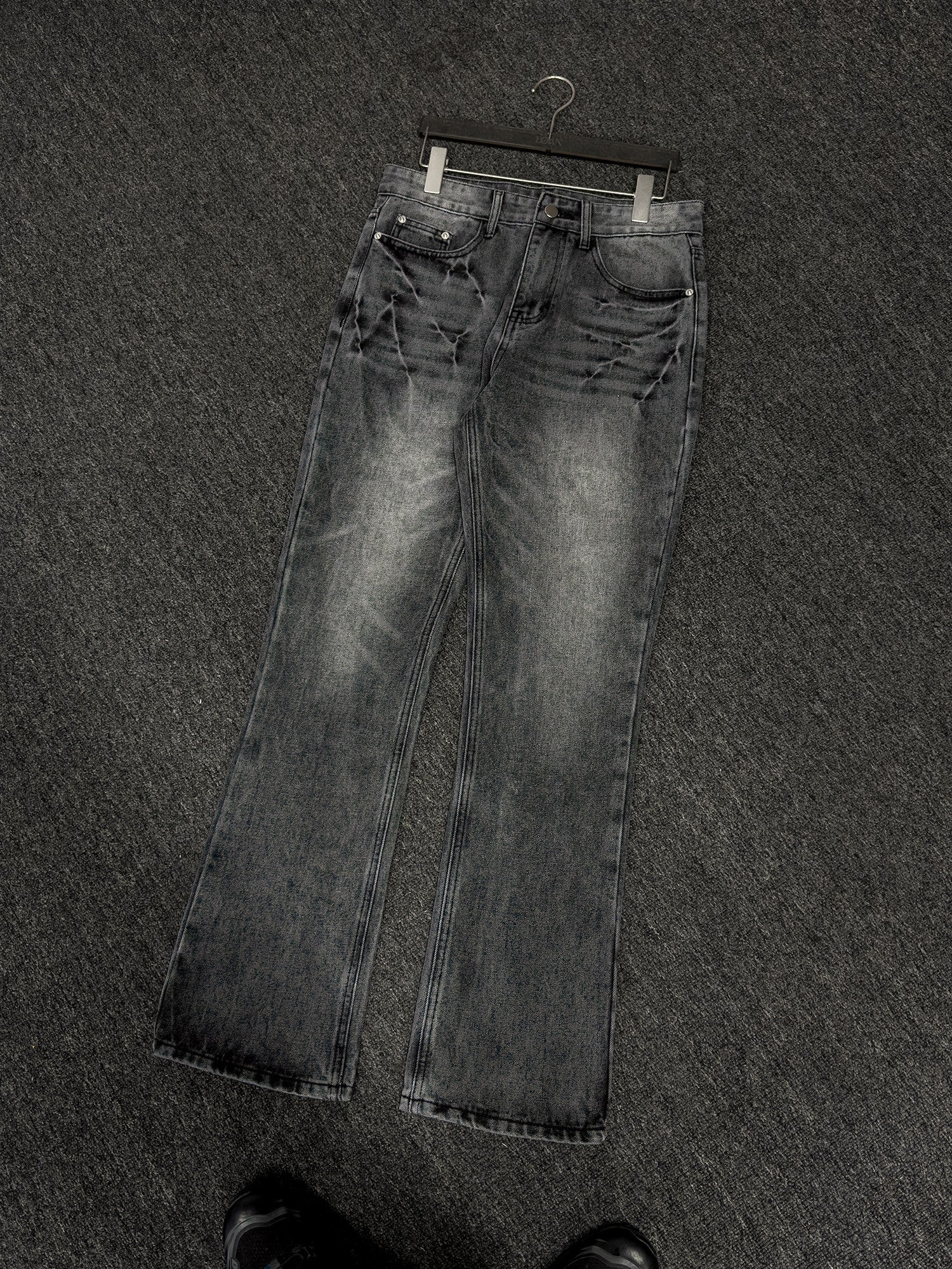 Gray Washed Denim