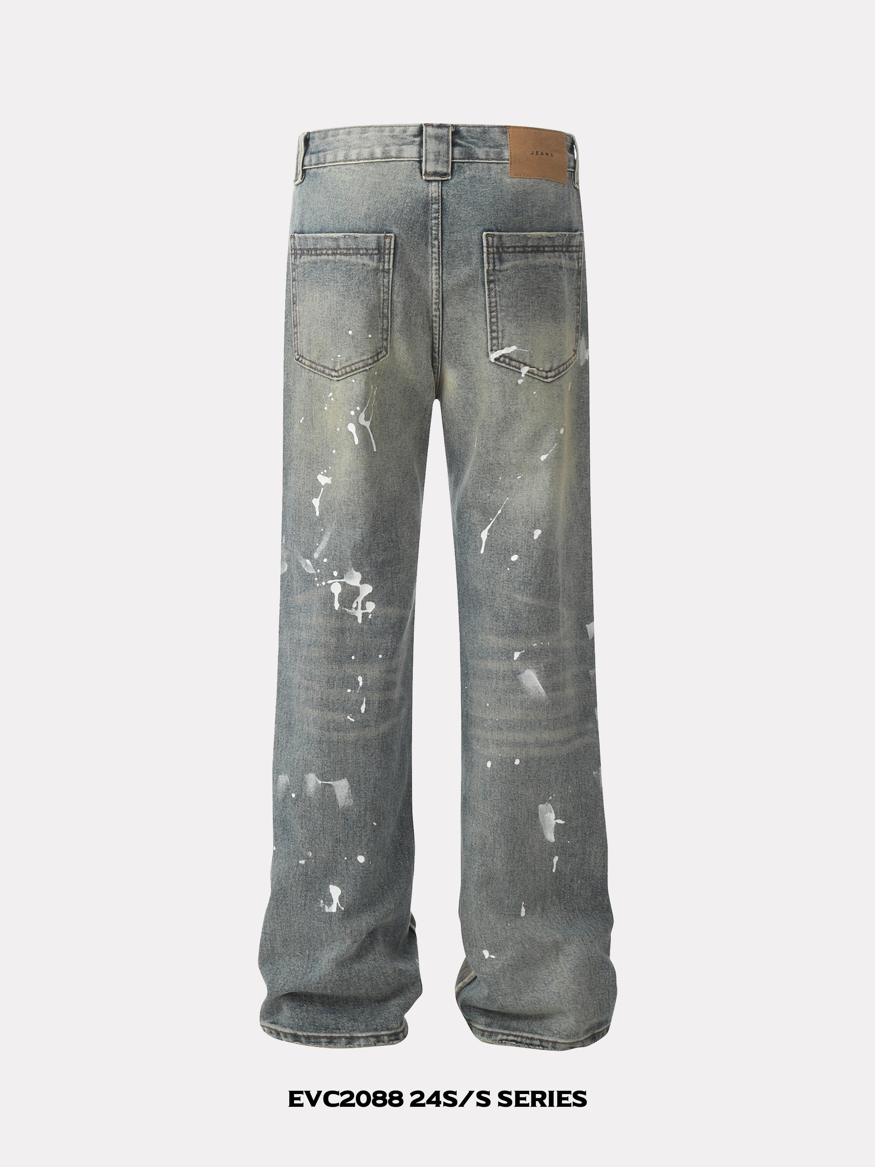 ink splash denim