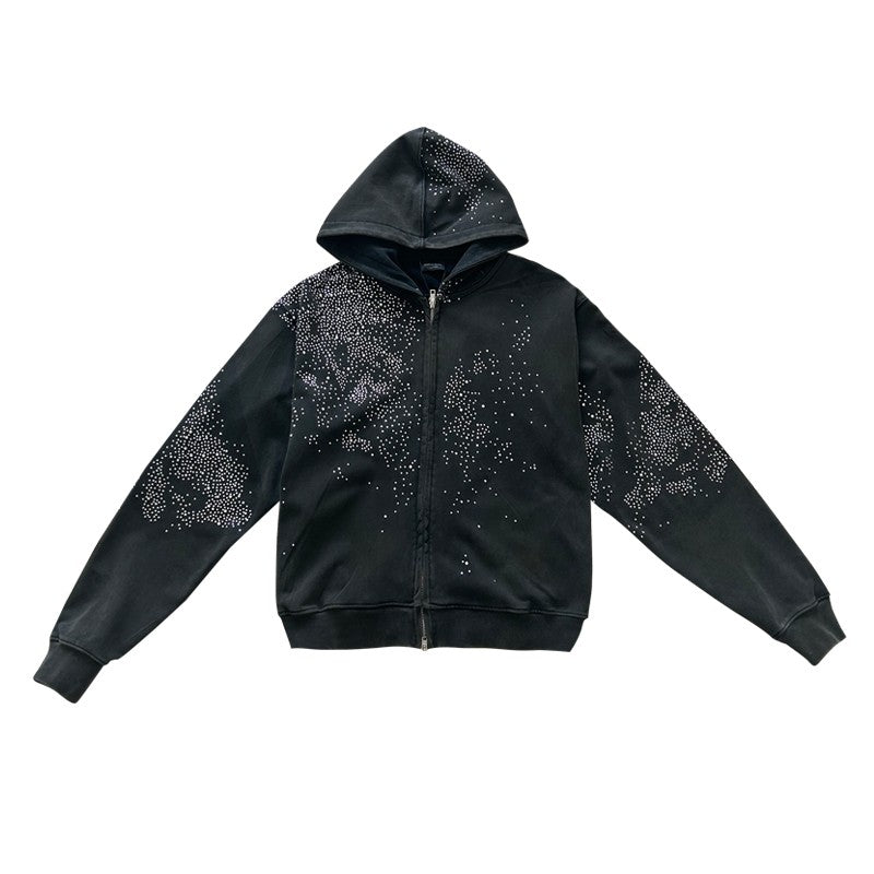 Rhinestone Hoodie