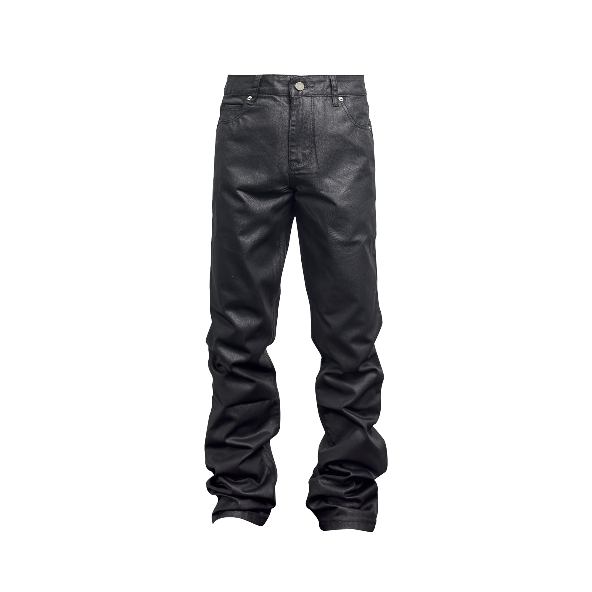 Waxed Slim-fit Denim